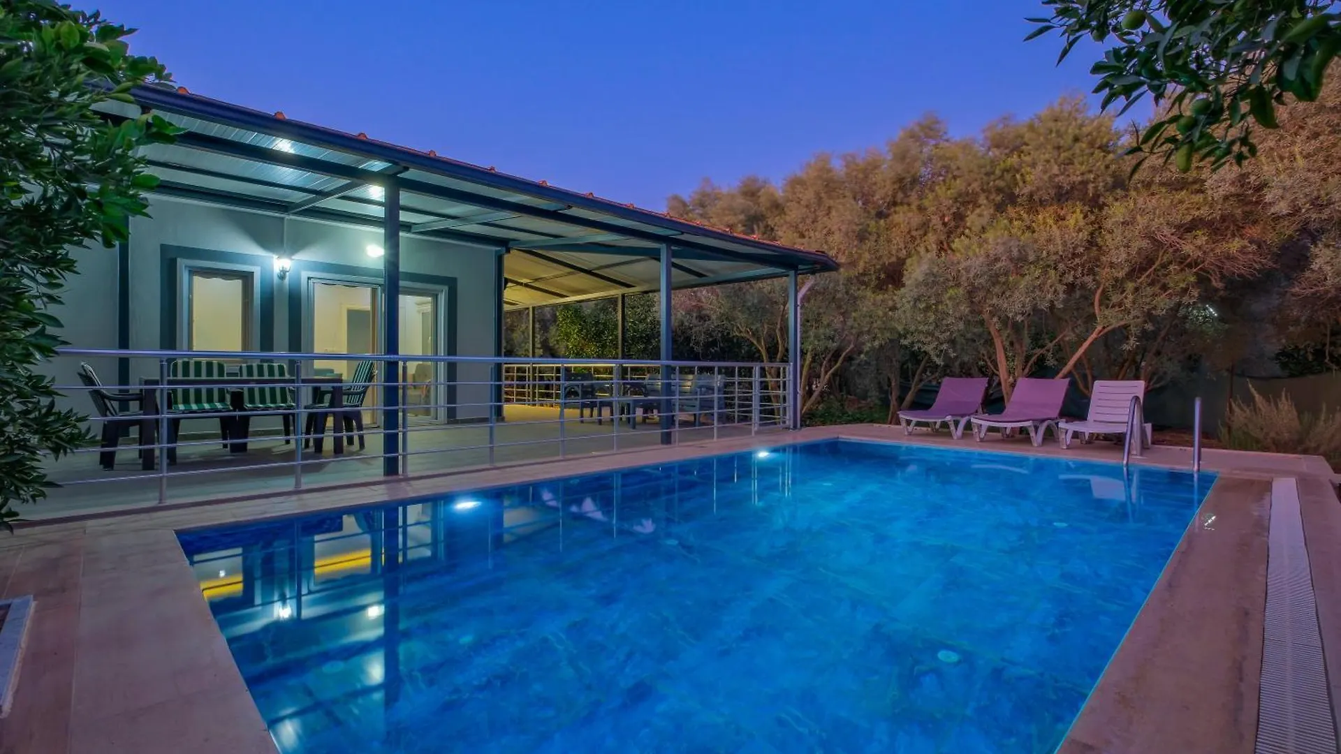Avci Villa-Fethiye 3+1 In Garden With Private Pool, 10 Minutes To The Beach Vila Fethiye